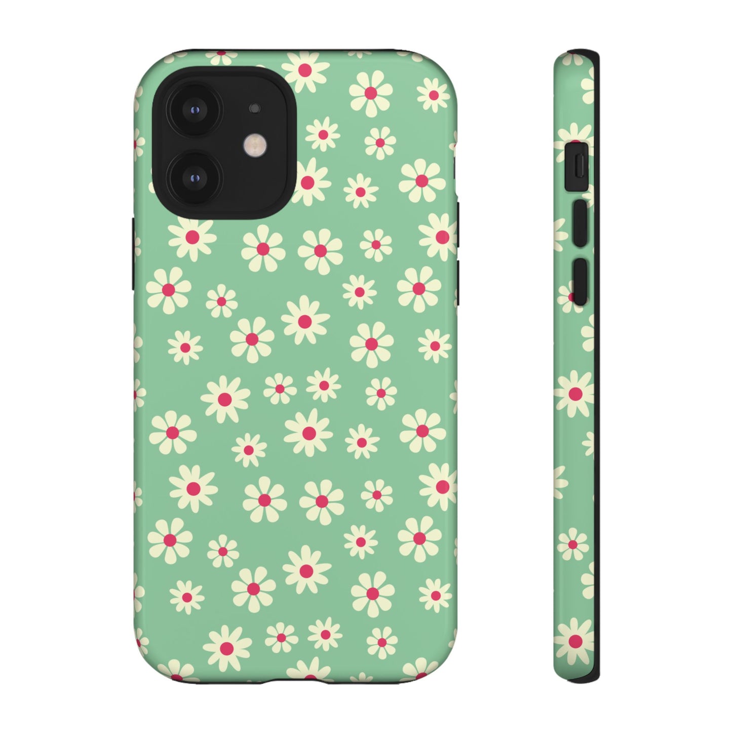 Retro Floral - iPhone Tough Case