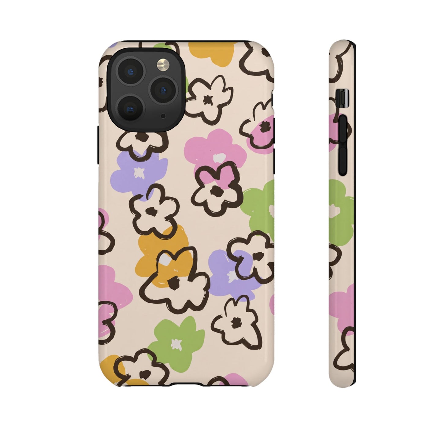 Happy Blooms - iPhone Tough Case