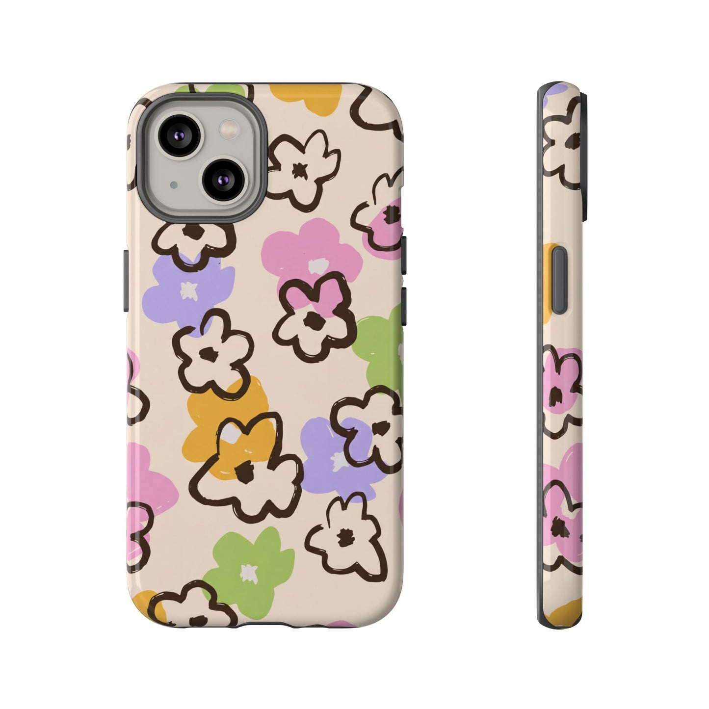 Happy Blooms - iPhone Tough Case