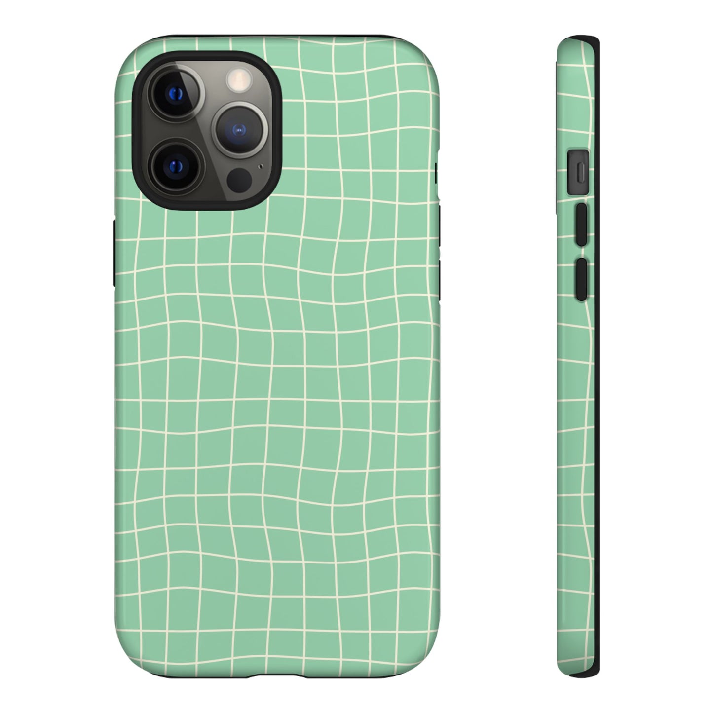 Pistachio Grid - iPhone Tough Case