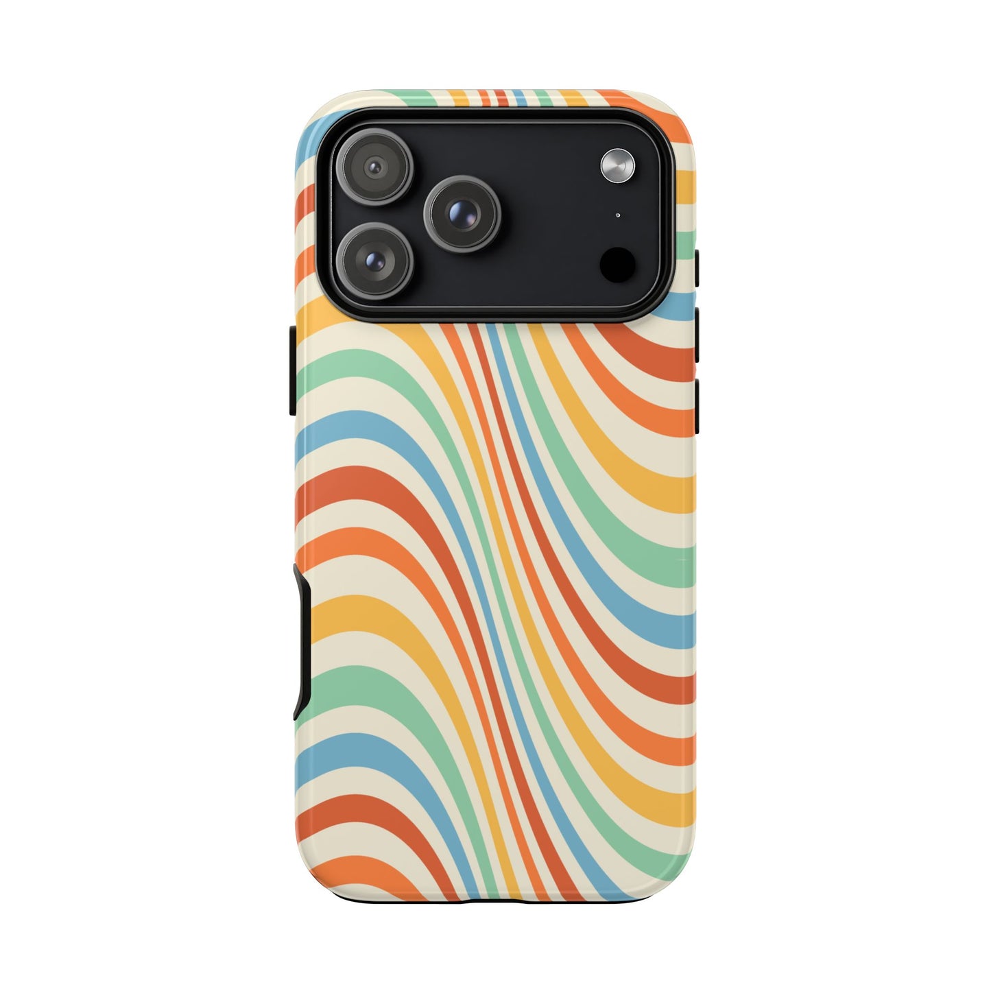Retro Swirl - iPhone Tough Case