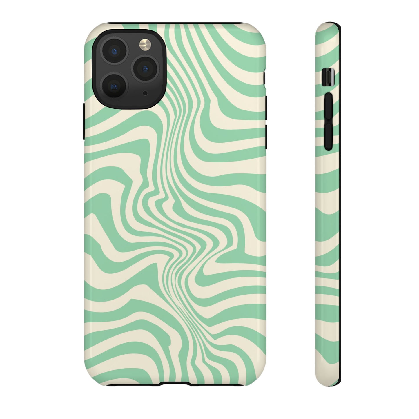 Pistachio Swirls - iPhone Tough Case