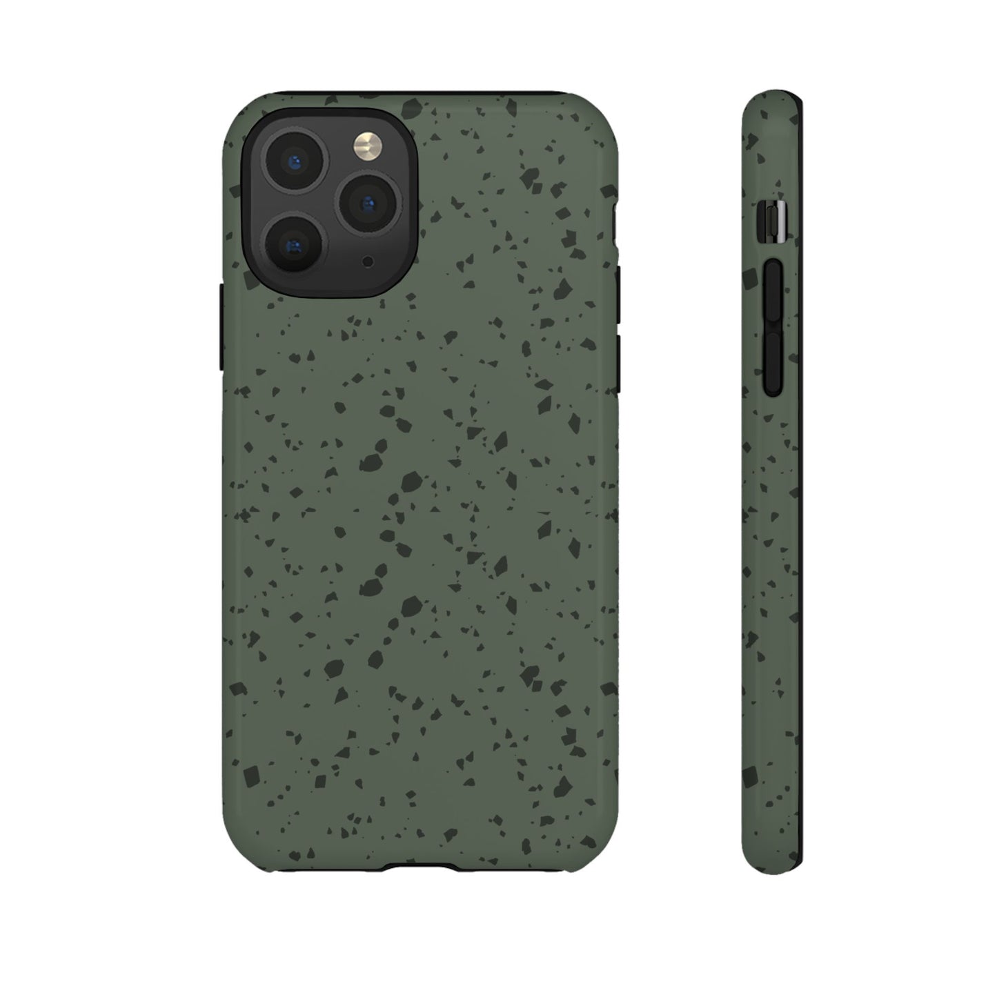 Olive Terrazzo - iPhone Tough Case