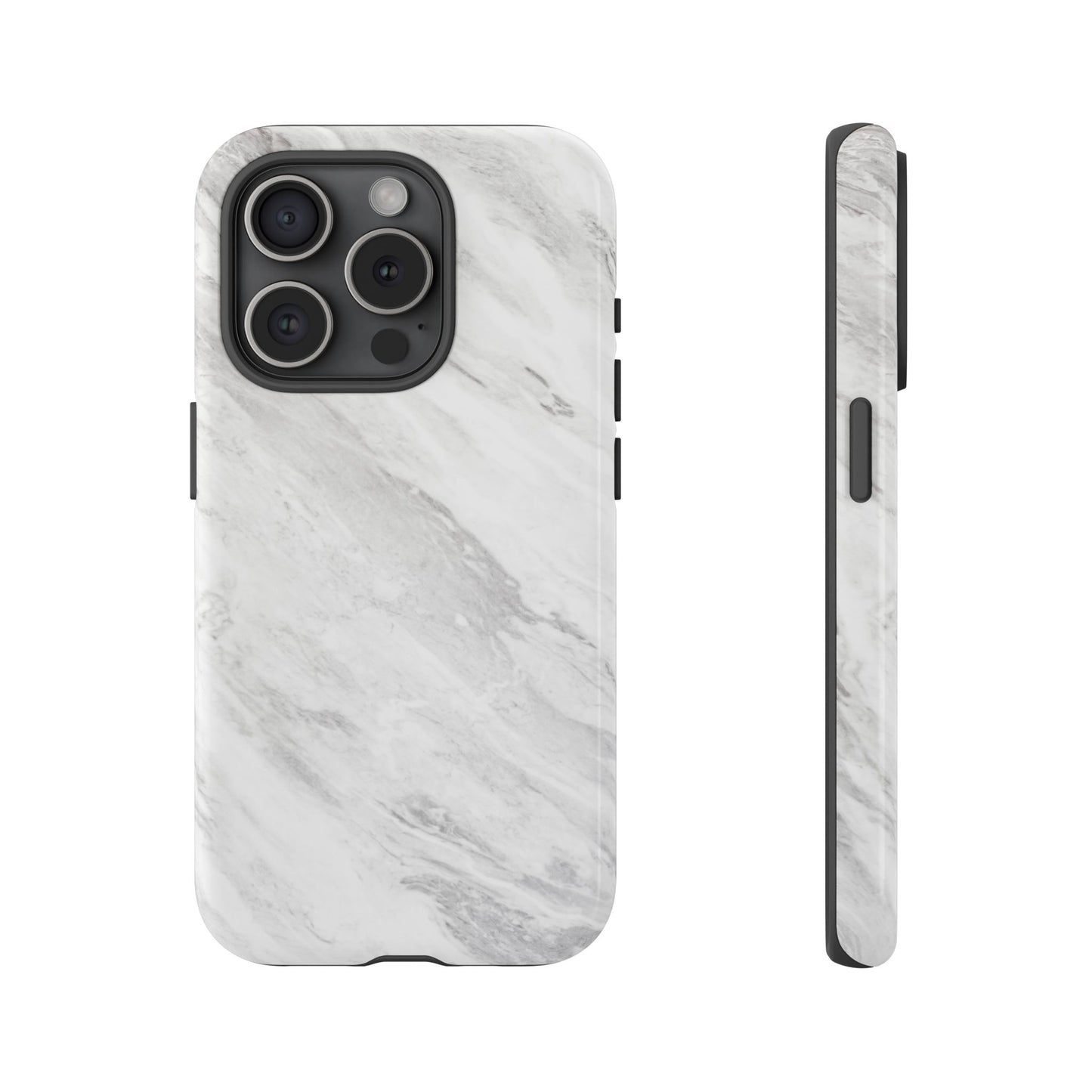 White Marble - iPhone Tough Case