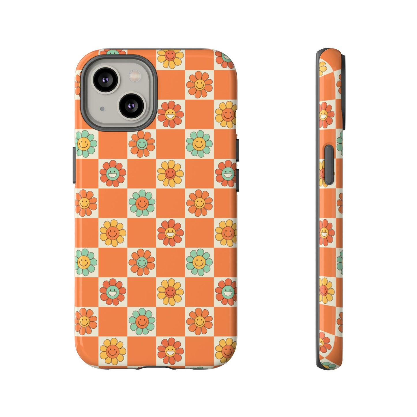 Retro Daisies - iPhone Tough Case
