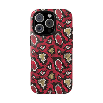 Crimson Python - iPhone Tough Case