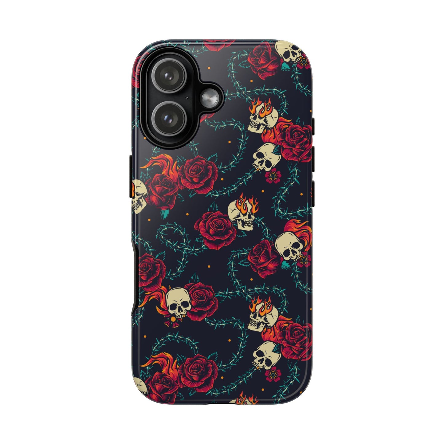 Skulls & Roses - iPhone Tough Case
