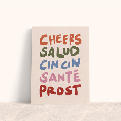 Salud Canvas Print
