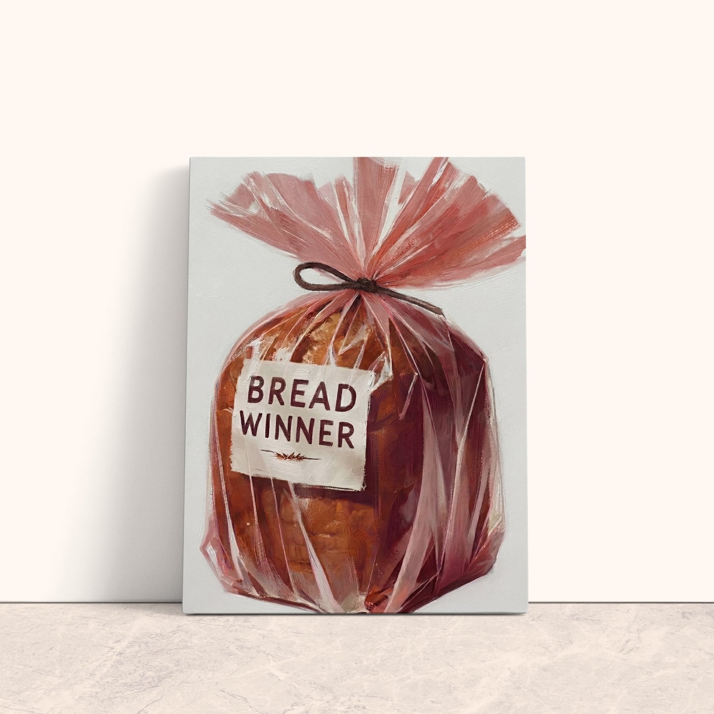 Bread winner Canvas Print