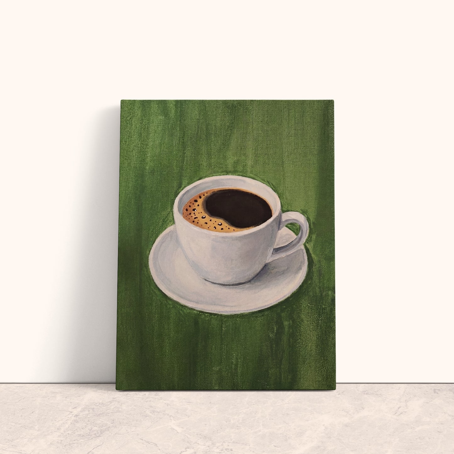 Espresso Canvas Print