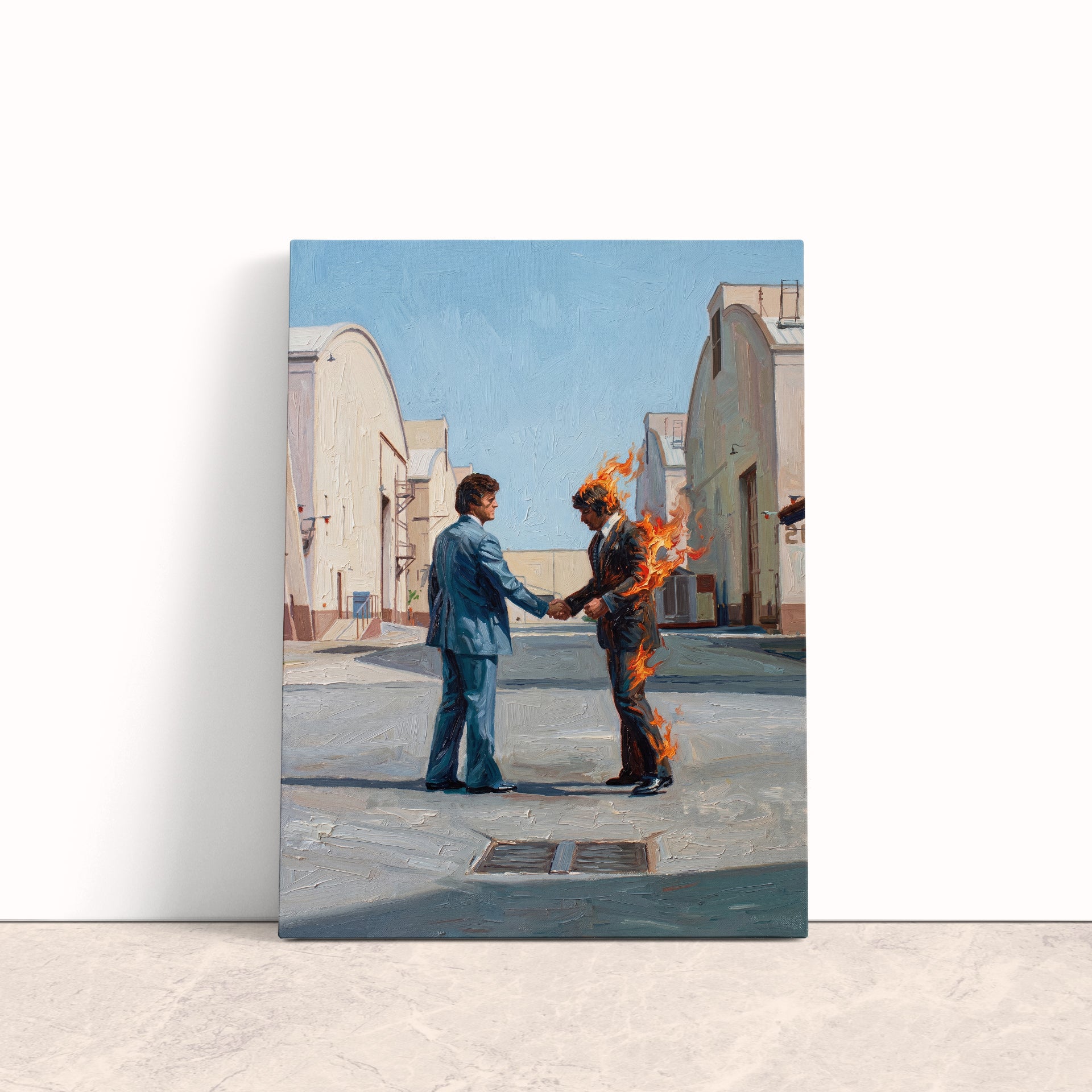 Wish you were here Canvas Print – SLATE HASH