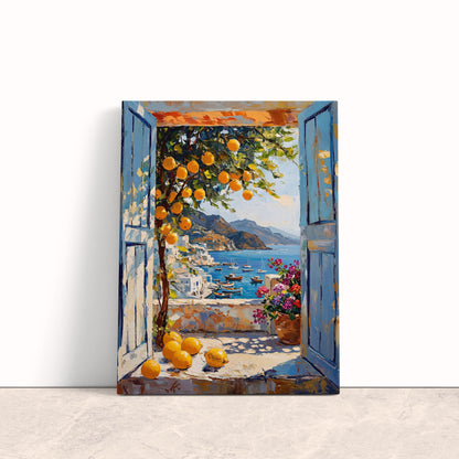 Lemon Grove Coastal View Canvas Print