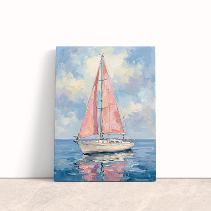 Sailboat Serenity Canvas Print