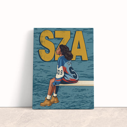SZA Canvas Print