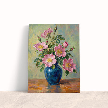Blush Blooms Canvas Print