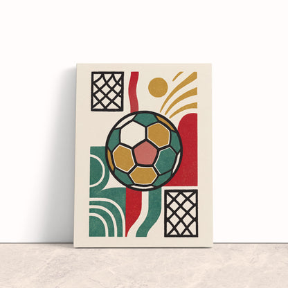 Soccer Canvas Print