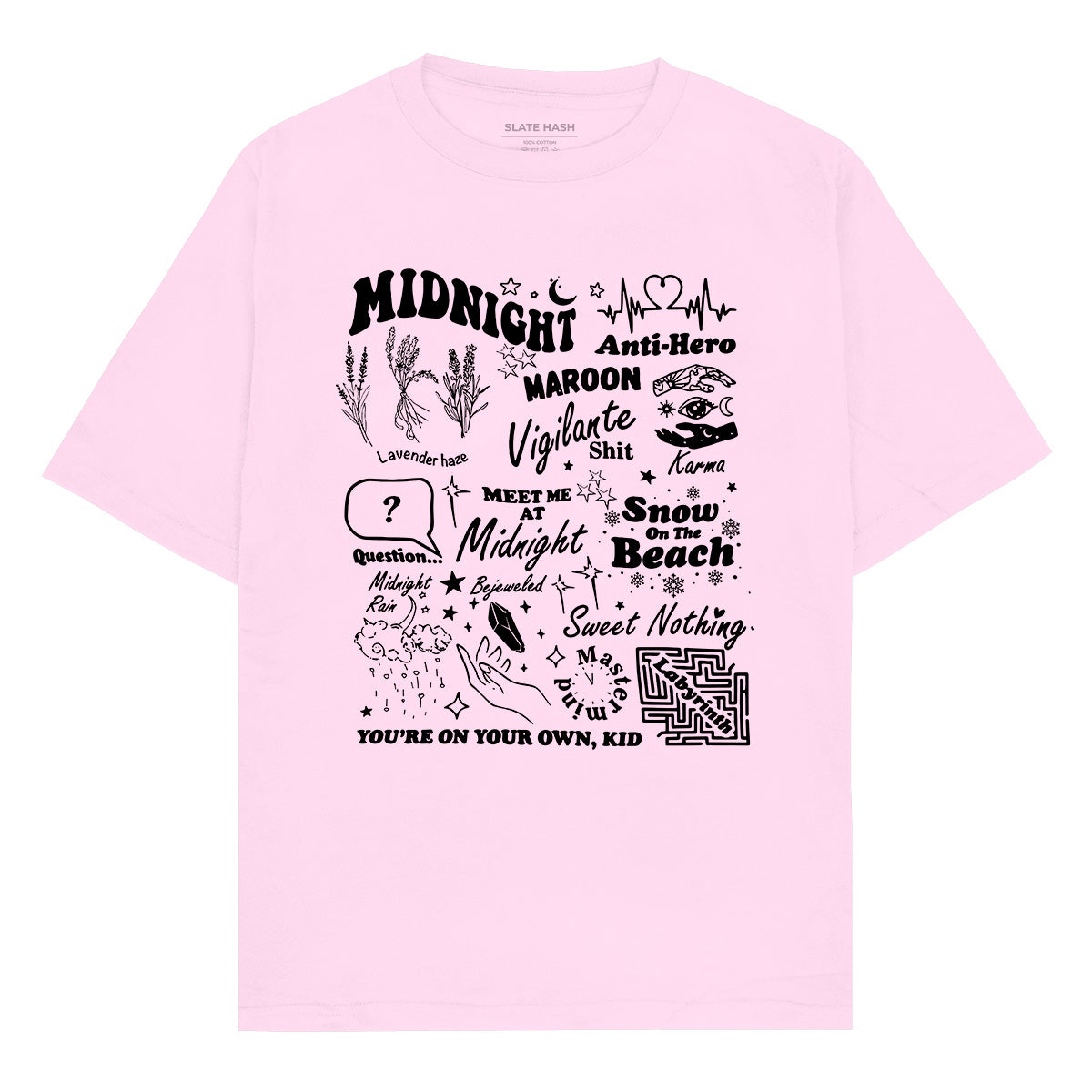 Midnights Doodle Oversized T-shirt