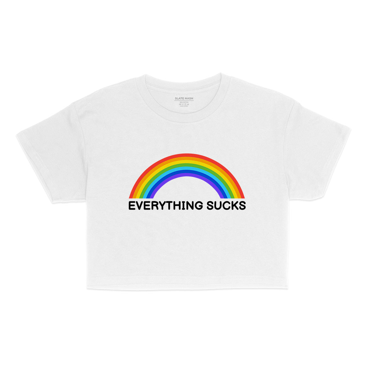 Everything Sucks Crop Top