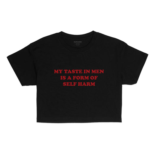 Taste in Men Crop Top