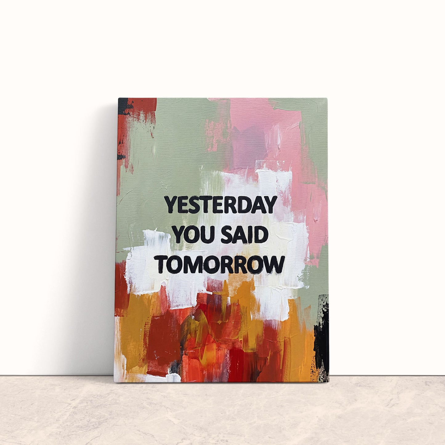 Tomorrow Never Came Canvas Print