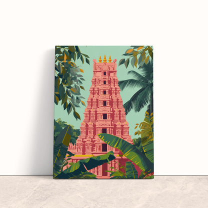 Tirupati Temple Canvas Print