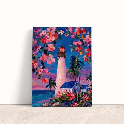 Tropical Beacon Canvas Print