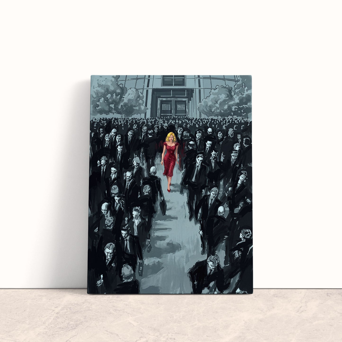 The Matrix illusions Canvas Print