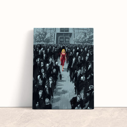 The Matrix illusions Canvas Print