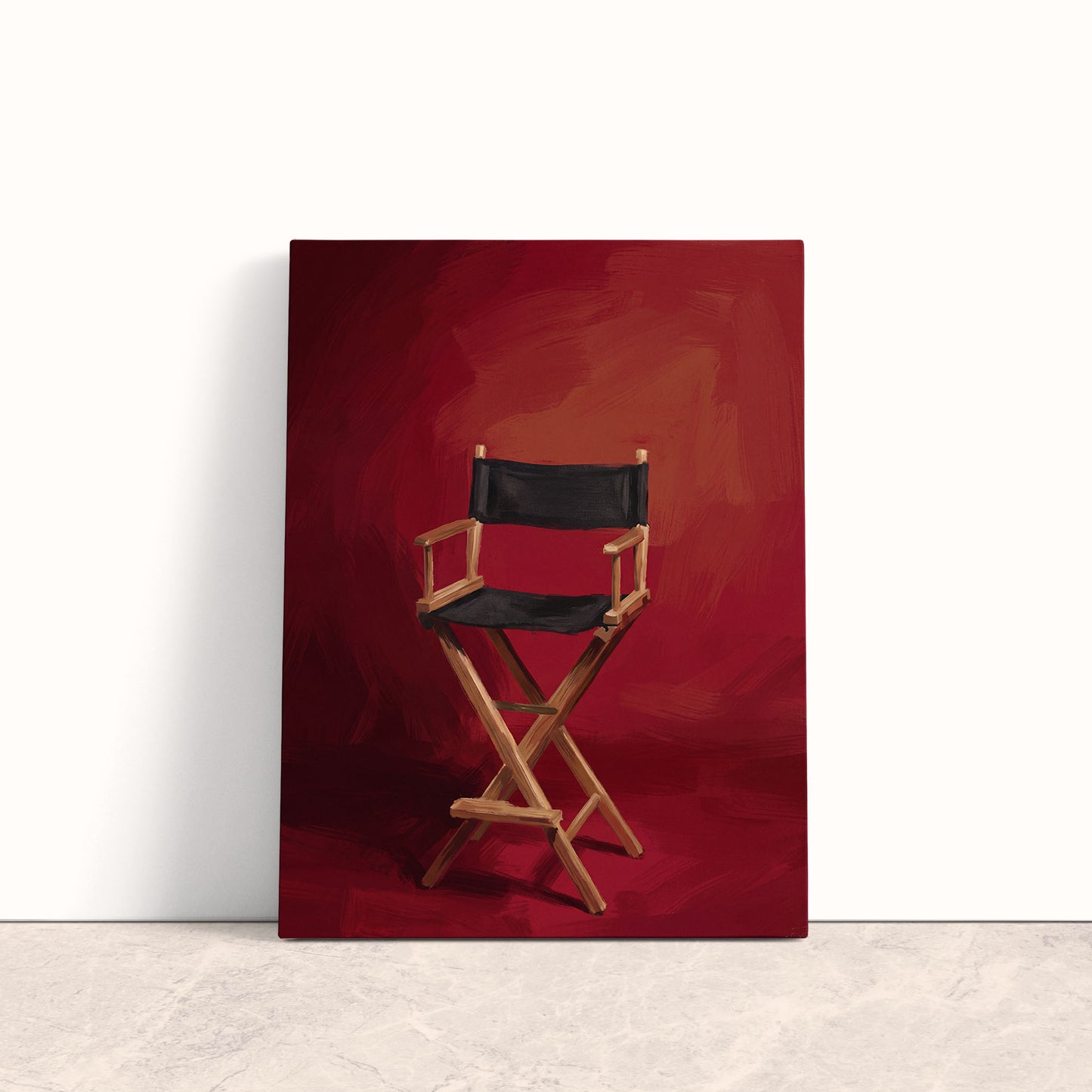 The Director's Chair Canvas Print