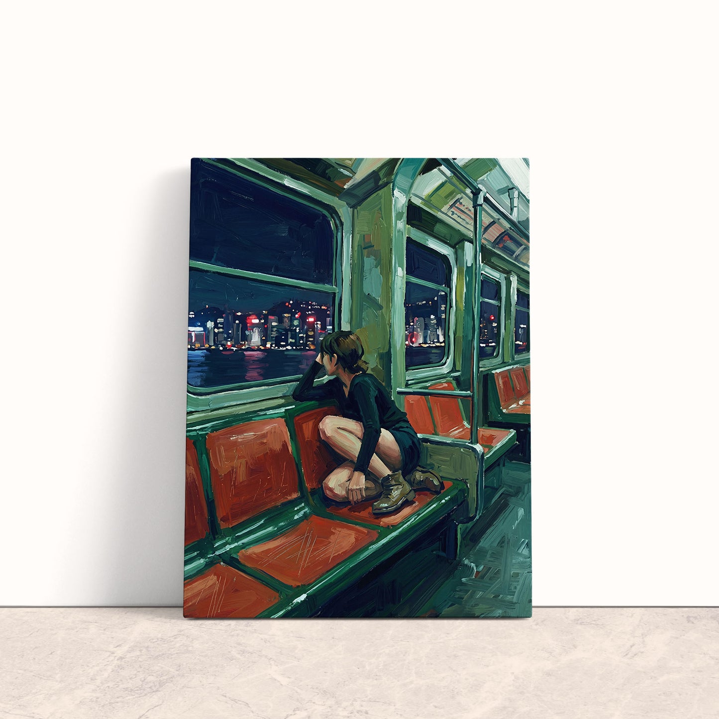Evening Journey Canvas Print