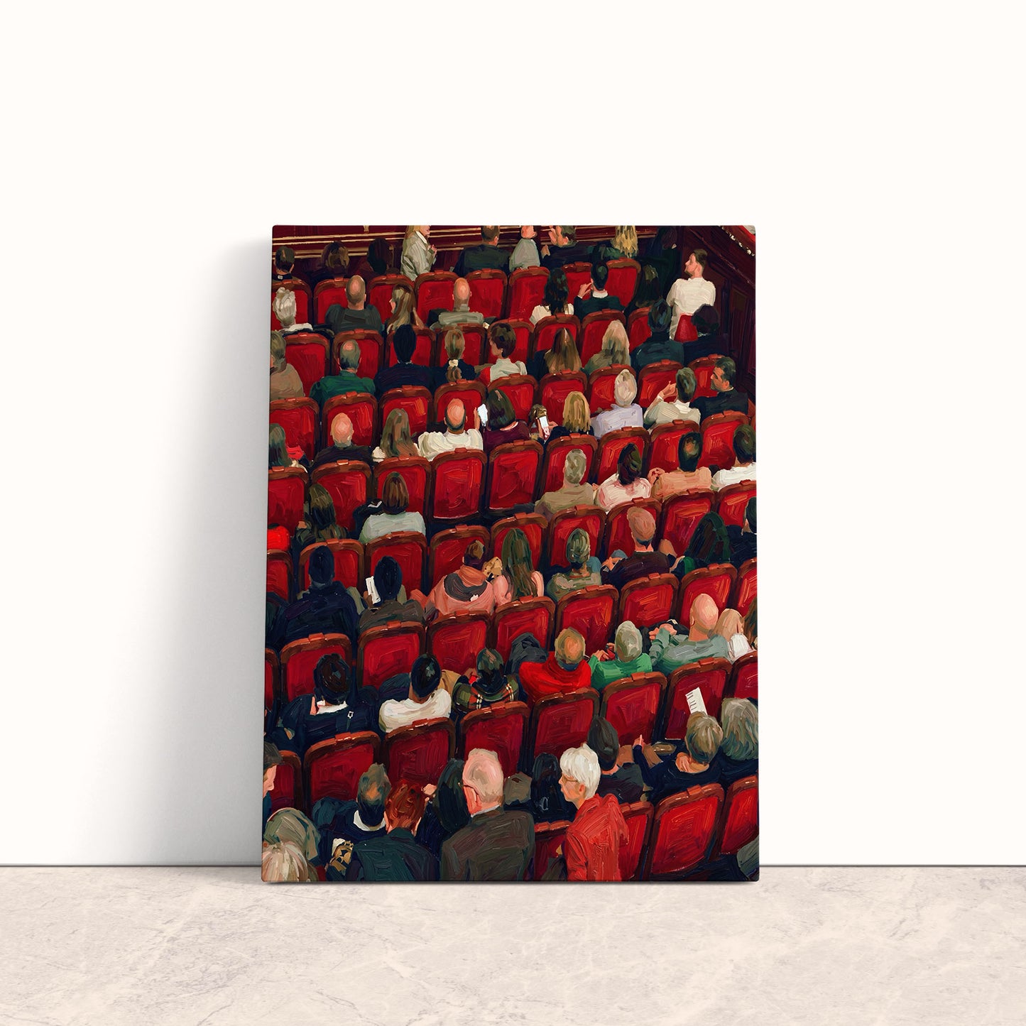 The Audience Canvas Print