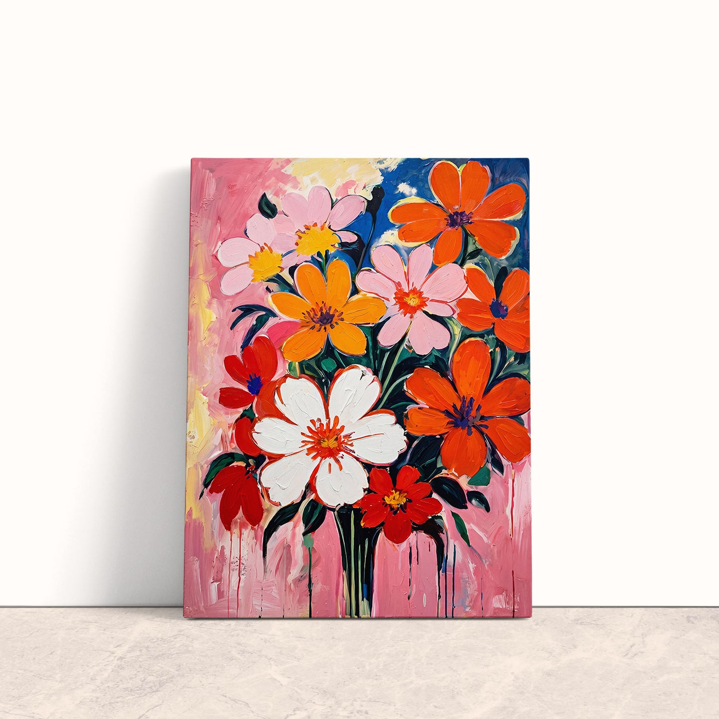 Wildflower Bouquet Canvas Print