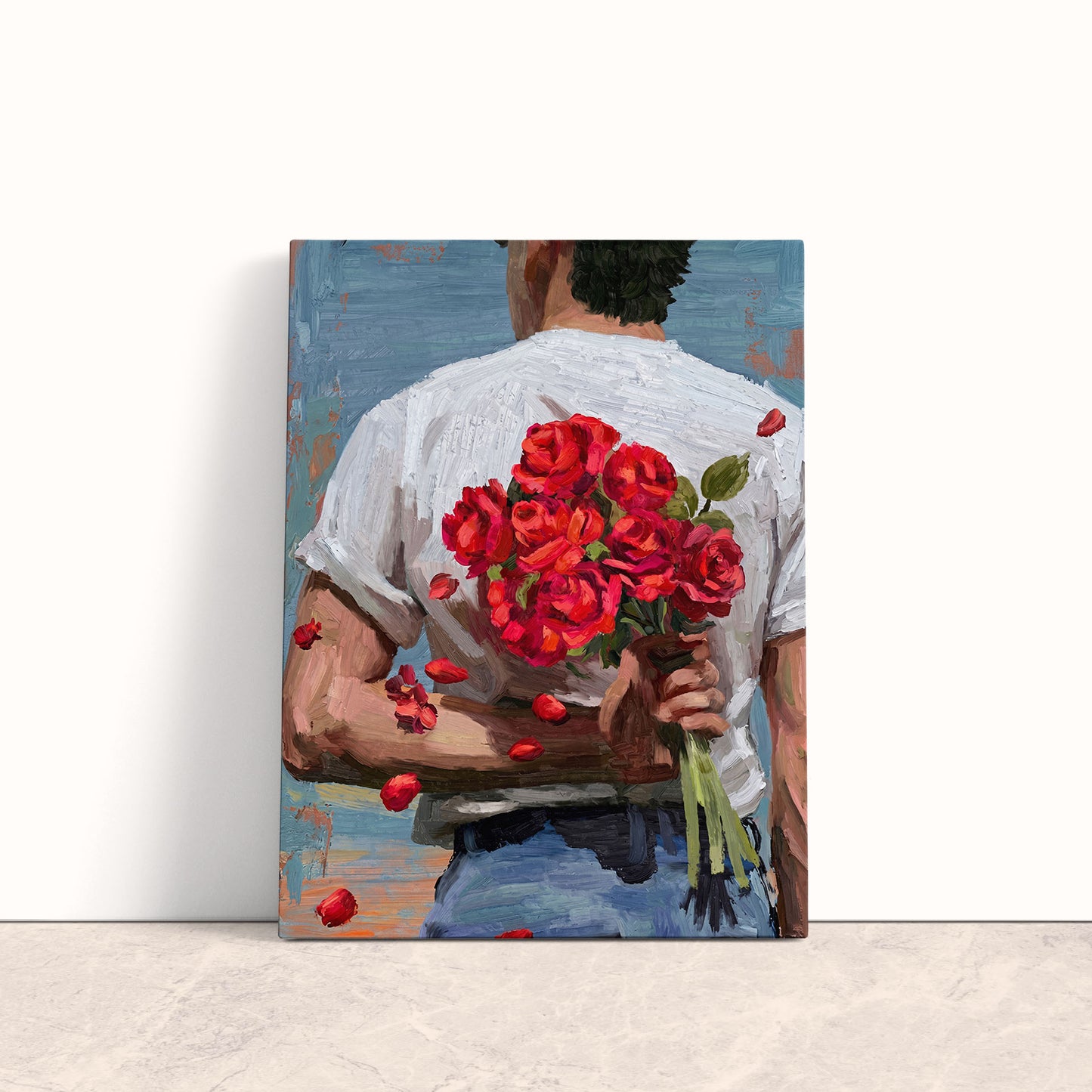 The Surprise Bouquet Canvas Print