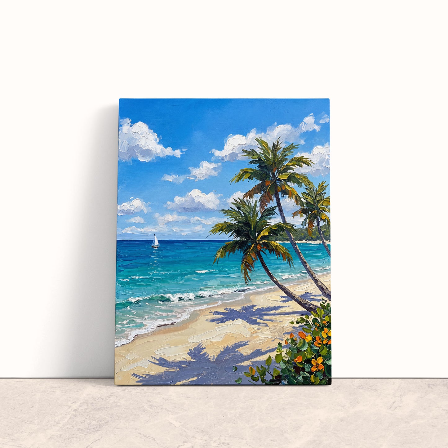 Paradise Shore Canvas Print
