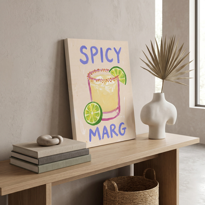 Spicy Margarita Canvas Print