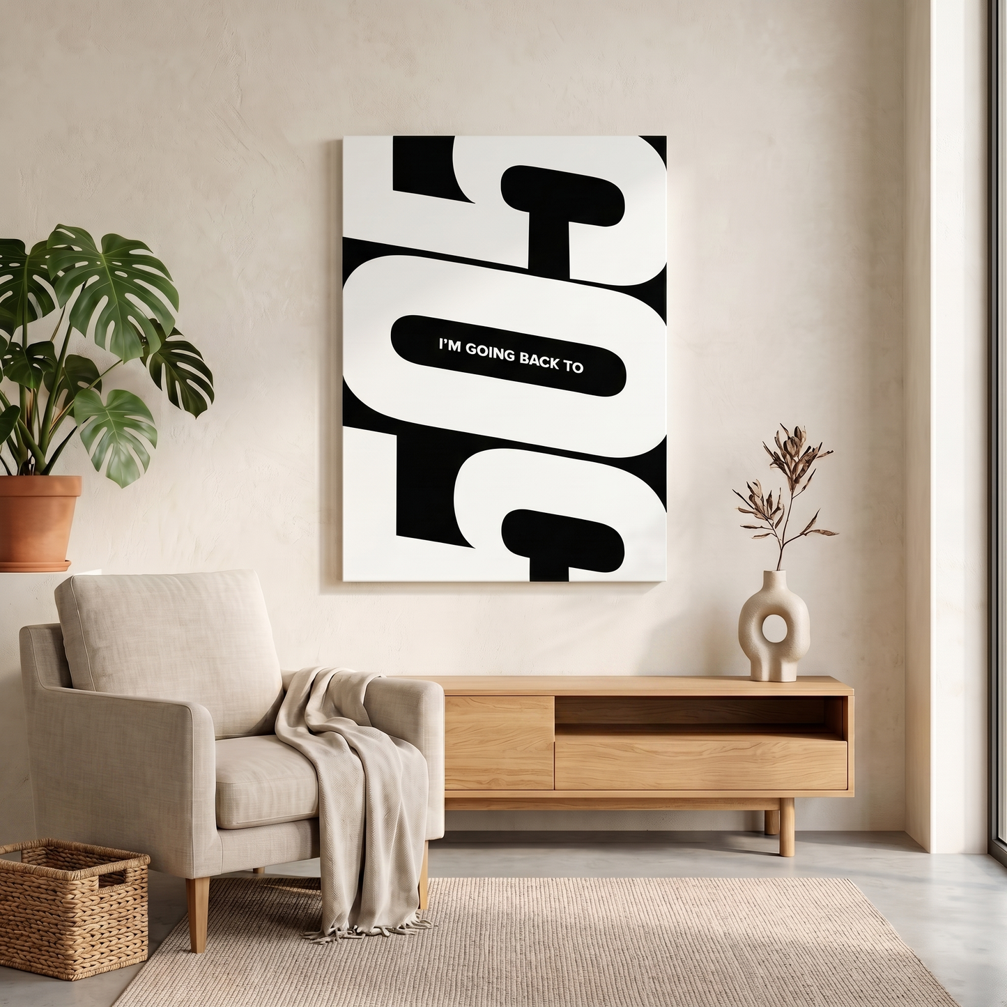 Back to 505 Canvas Print