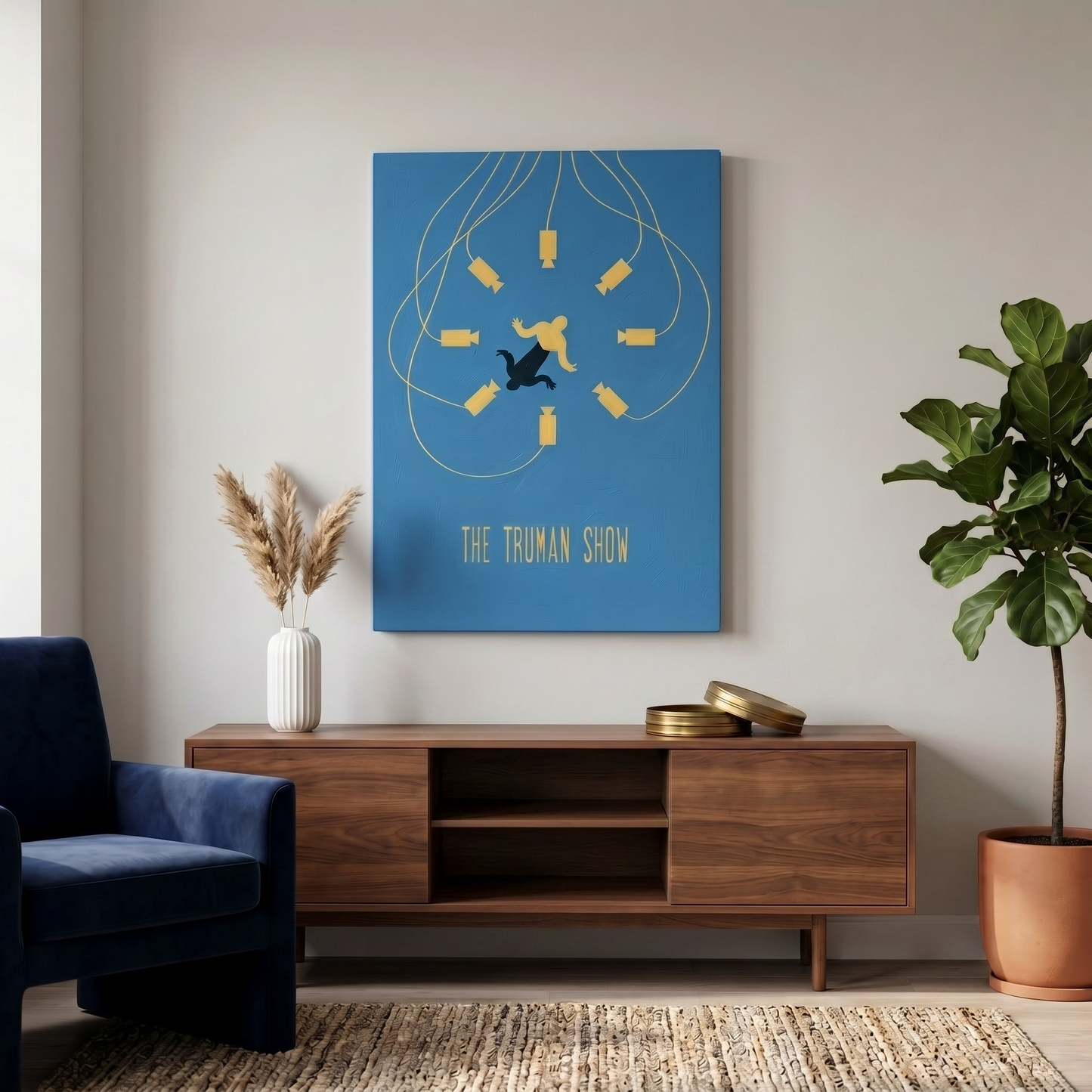 The truman show Canvas Print