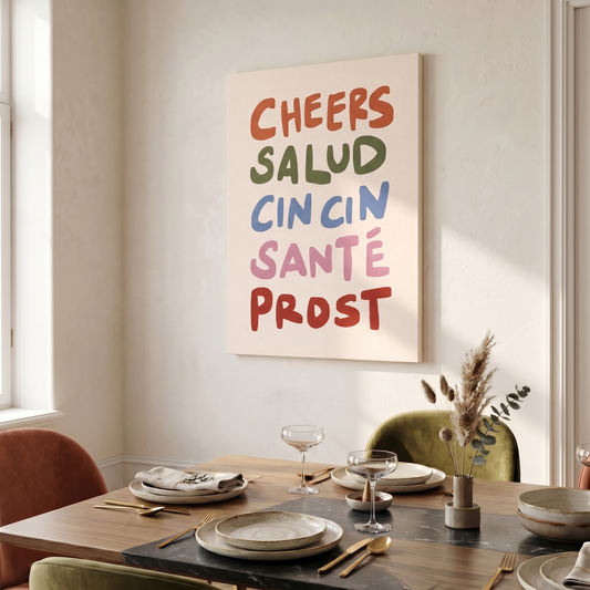 Salud Canvas Print