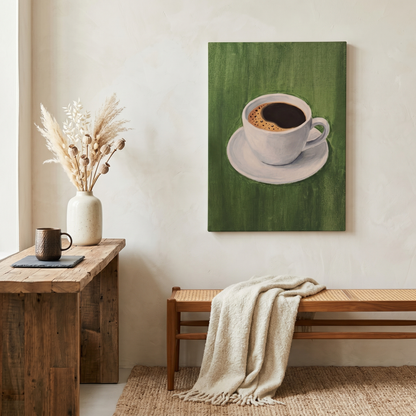 Espresso Canvas Print