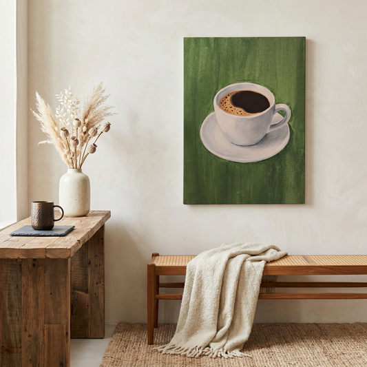 Espresso Canvas Print