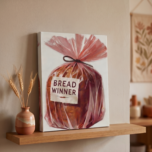 Bread winner Canvas Print