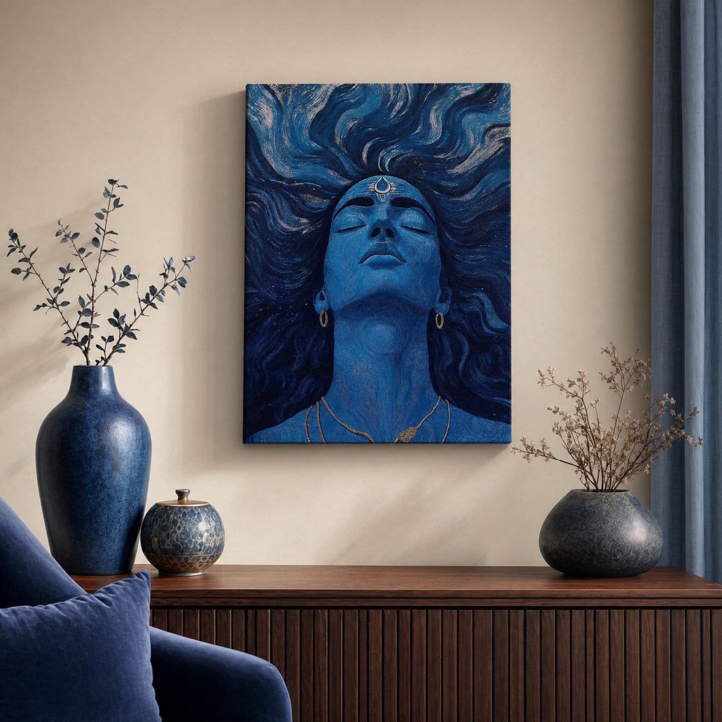 Shiva Canvas Print