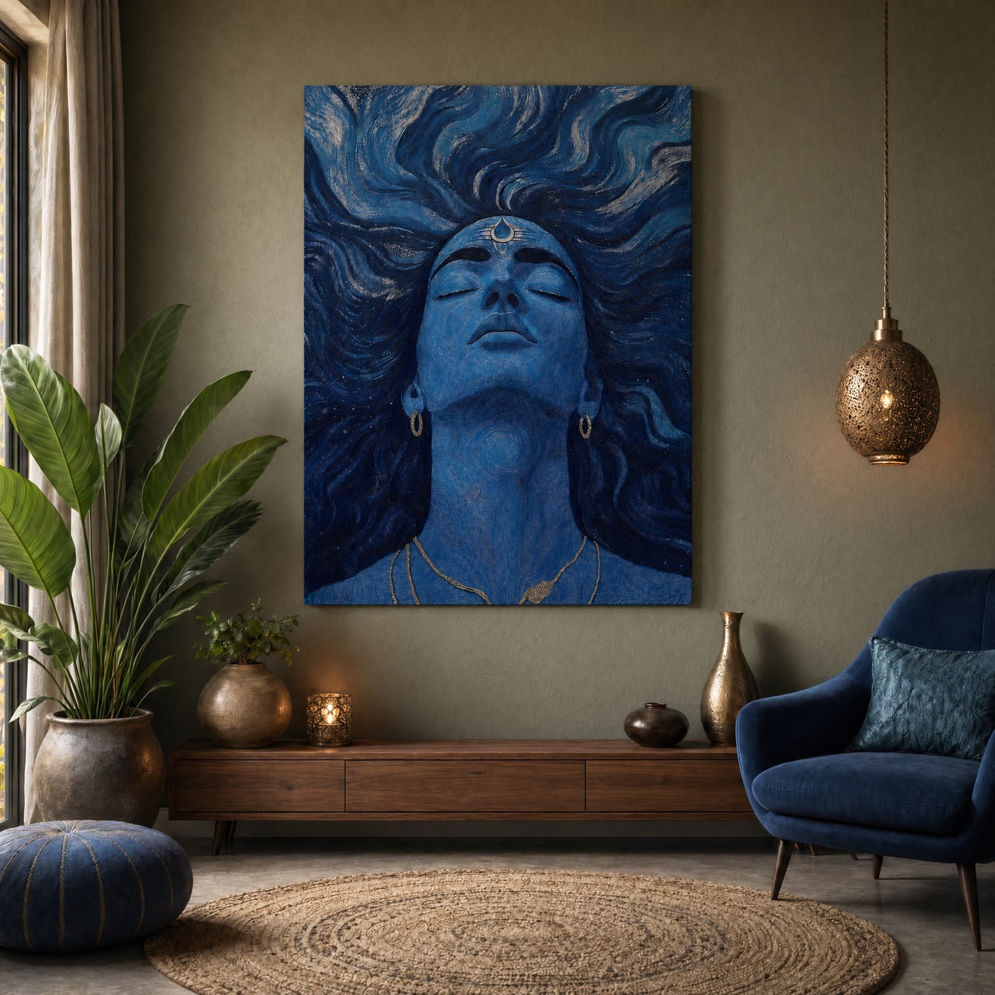 Shiva Canvas Print