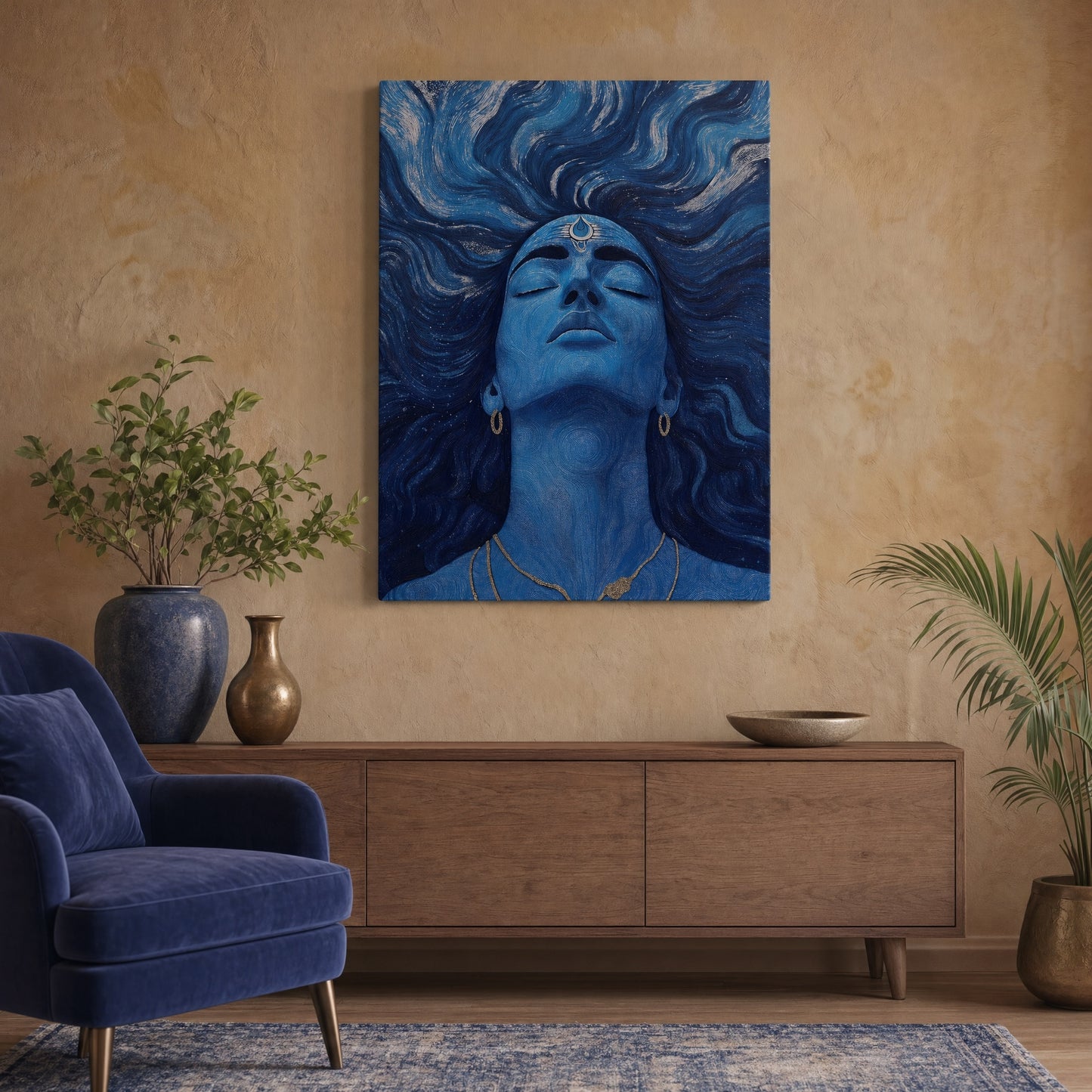 Shiva Canvas Print