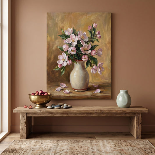 Gilded Blossom Canvas Print