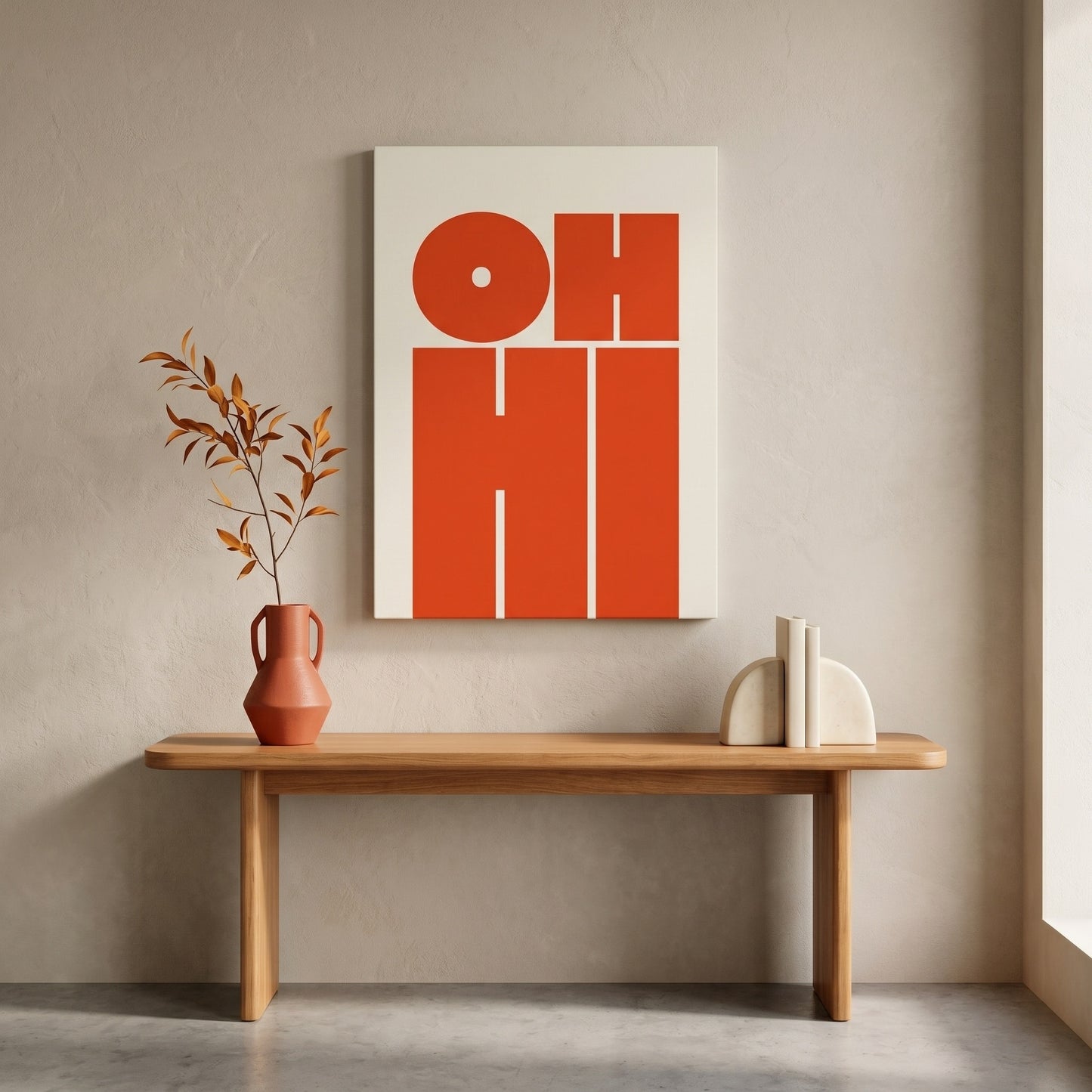 Oh Hi Canvas Print