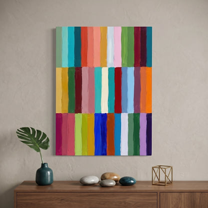 Palette Play Canvas Print