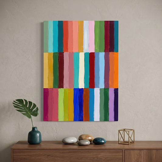 Palette Play Canvas Print