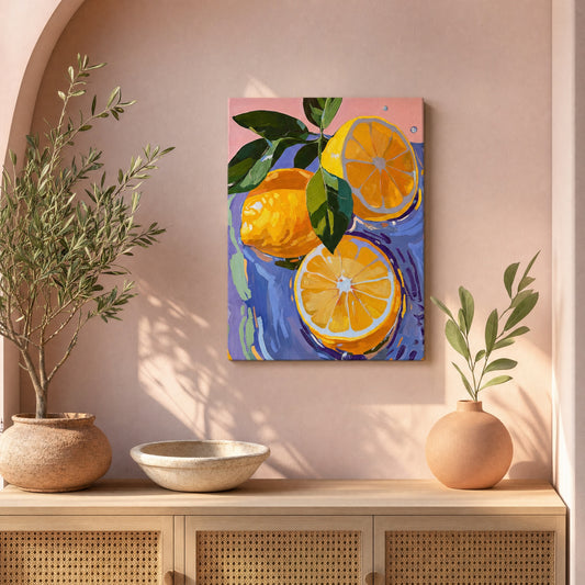 Citrus Bloom Canvas Print