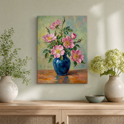 Blush Blooms Canvas Print